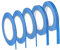 Molain 5 roll Fine Line Tape, Malerkrepp Selbstklebendes, 3/5/10/12 mm x 50 m Kreppband Konturenband Zierstreifenband Lackierband Linierband Fine Graphic Tape für Basteln Etiketten(blau)