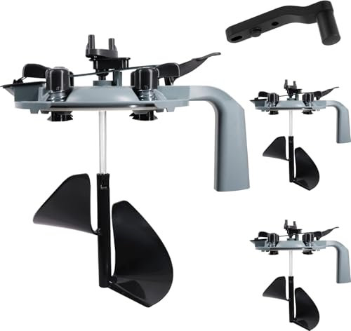 WOOLUCK® 3 piezas Tapa de pintura mixta, Mezclador de pintura antigoteo, Dosificador de pintura con asa, Vertedor para latas de pintura - 4L