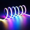 TOPAI 5mm Ultra-Fin COB WS2812B 5M Ruban LED RGBIC Adressable Individuel (160 LEDs/m) Couleurs magiques DC 5V Pour salon gaming & home cinéma