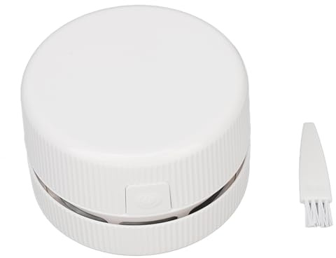 Gucagle Mini aspirateur de Bureau Polyvalent, Performances puissantes, Facile à Nettoyer, Mini balayeuse de poussière de Table Portable pour la Maison, la Voiture, Le Bureau, matériau