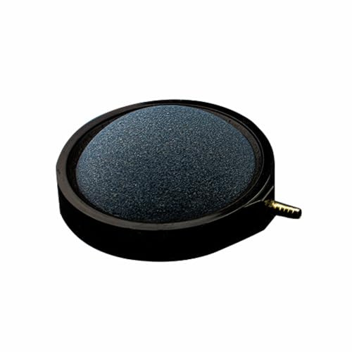 SENRISE Nano-Ausströmstein für Aquarien, Diffusor mit hohem gelöstem Sauerstoff, Luftstein für Teich und Hydrokulturpumpe, 100 mm