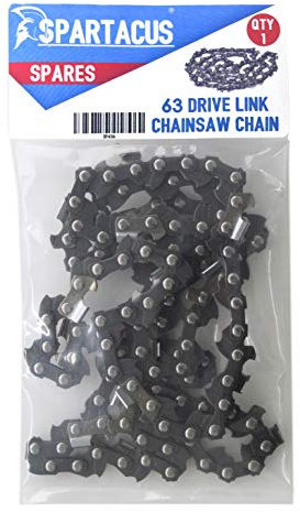 Spartacus Chainsaw Chain 46cm .325 x 63 Drive Links Fits Greenworks 13A Electric 20032 14.5A Electric 20332