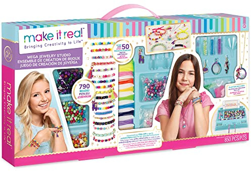Make It Real 1802 Mega Jewelry Studio, Clear