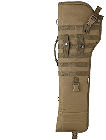 Alephnull Tactical Soft Military Rifle Scabbard Lämplig för Bärbar One-Shoulder Holster för Jaktgevär (Brun)
