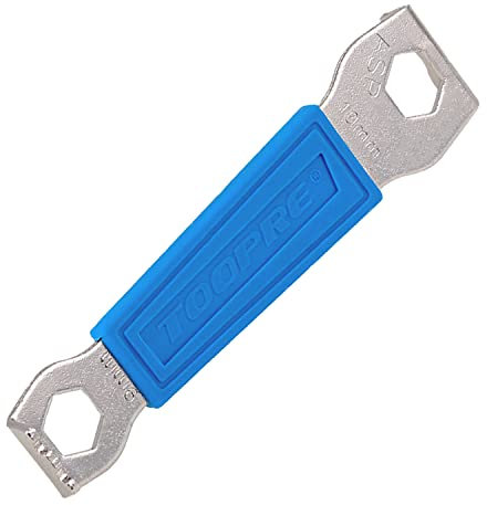 KEWAYO Fester Fahrradschlüssel, Rennradschlüssel, Pedalschlüssel mit Gummigriff für Rennräder, MTB und Rennräder