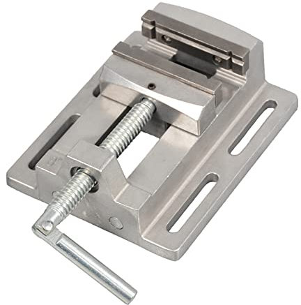 Étau de perceuse BG-6256 Pince pour fraiseuse 7,6 cm Pince d'étau de banc Pince plate Étau Support de machine à percer Pince à bec plat Étau Perceuse Presse à bois Table fixe
