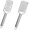 2Pcs Parmesan Cheese Grater, Graters for Kitchen, Mini Cheese Grater, Carrot Hand Grater, Microplane Fine Grater with Handle and Hanging Hole, for Chocolate, Vegetables, Fruits, Ginger and Garlic