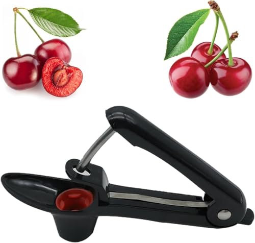 sylbx 1 Pezzi Snocciolatore Ciliegie,Snocciola Ciliegie in Acciaio,Snocciolatore Per Ciliegie,Snocciolatore di ciliegie,Denocciolatoio Per Olive per Preparare Marmellata di Ciliegie,Cucinare