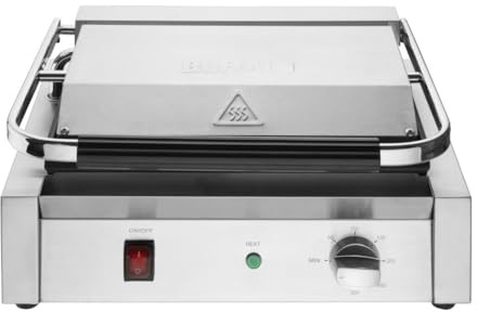 Buffalo Bistro Large Contact Grill Flat/Flat Plate