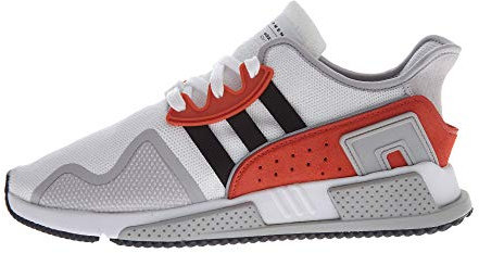 adidas Herren Originals EQT Cushion ADV Schuhe, Weiß/Schwarz, hochauflösendes Rot, 11 US