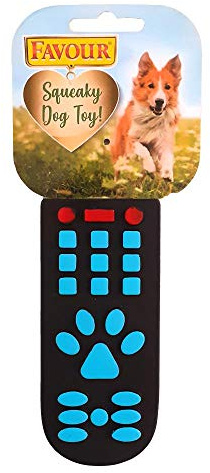 Favour. TV Remote Squeaky Dog Toy