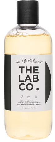 The Lab Co. Delicates Wash 300ml | Non Bio Delicates Laundry Detergent | Silk Wash, Satin Wash & Lingerie Wash for Delicate Clothing | Plant Based Formula | Up to 20 Washes