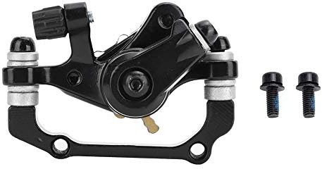 Bromsok set, universell cykelbroms fram/bak mekanisk cykel skivbroms för elektrisk cykel, 3,23 x 2,17 tum (bakre skivbroms (F180 R160))