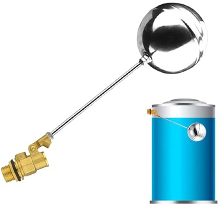 Riempimento automatico 'acqua | Adattatore Di Riempimento Automatico, Sfera Di Galleggiante Bidirezionale Heavy Duty Per RV Irrigazione All'aperto Garage Acqua Industriale Torre 'acqua