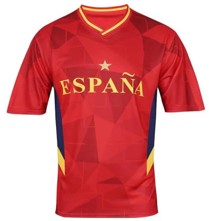 2026 fotbollströja herr sport kortärmad t-shirt Vintagemönster Andas Multi-Team National Style