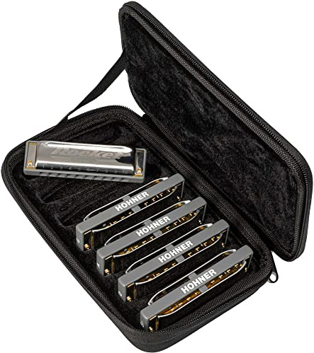 HOHNER Mundharmonika, Rocket, C/G/A/D/Bb 5er Pack