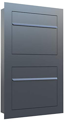 Buzón empotrado Sora for Two en antracita