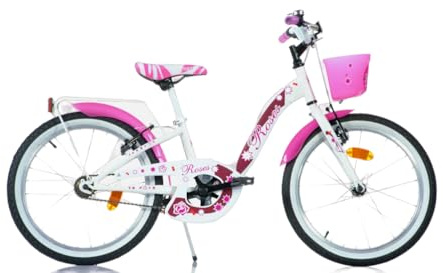 SCH Bici Roses, Bicicletta Bambino, Bianca, 20