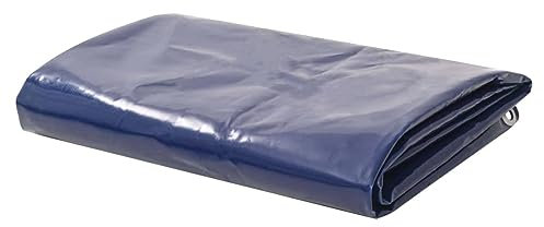 BaraSh Abdeckplane 650 g/m² 4x8 m Blau Abdeckplane Sandkasten Tarpaulin Bodenplane