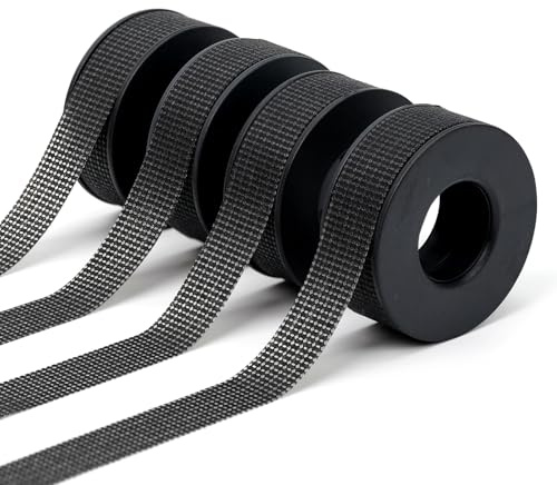 Obeyalash 4 rollos de cinta para pestañas de microporos, cinta de extensión de pestañas, cinta aislante de pestañas, cinta adhesiva de 0,5 pulgadas x 15,7 yardas