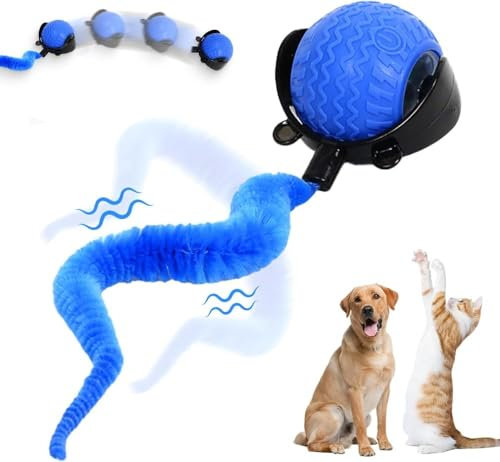 Interaktive Katzenspielzeuge,Kugel für Indoor-Katzen,Agilen beweglichen Katzenkugel,Rolling Smart Ball für Katzen,Interactive Hunting Cat Toy,Automatische Spielzeuge für Katzen und Kätzchen,Katzenball