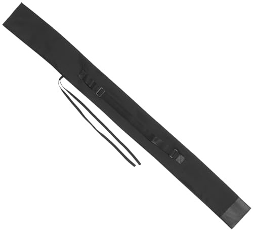 EXAOMBLE Bolsa de Transporte para Japonesas y Chinas 130 Cm, Bolsa Organizadora con Correa Ajustable, Material Resistente para Artes Marciales y Kendo, Funda para Espada Tai Chi