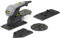 Fartools Ponçeuse 3 fonctions (vibrante/orbitale/delta) 260W avec filtre cartouche, oscillation variable 0-14000tr/min, fixation autoagrippante