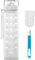 SYDERUER Trinkflasche 1L, BPA-Freies Tritan-Material 1 Liter Wasserflasche Sport mit Zeitmarkierung, Flasche für Fitnessstudio, Gym, Outdoor, Schule(Transparent)