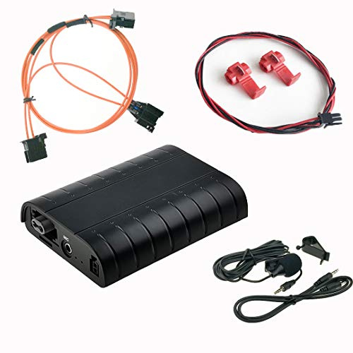 DJC Bluetooth A2DP manos libres USB SD AUX, kit de adaptador coche de coche para Audi A4 A5 A6 Q7 MMI 2G High/Basic
