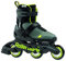 Rollerblade Jungen Microblade Free 3Wd Inlineskate, Anthracite/Lime, 175
