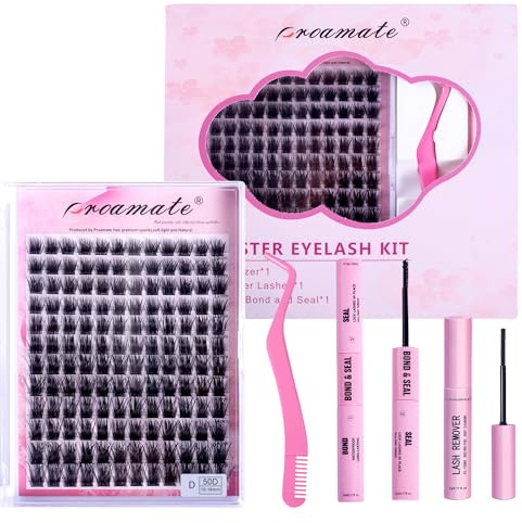 Cils artificiels (10-16 mm, kits eyelash avec extracteur)