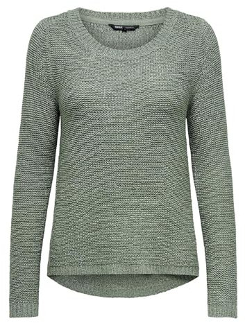 ONLY Damen ONLGEENA XO L/S KNT NOOS Pullover, 15113356 ,Sea Spray ,XL