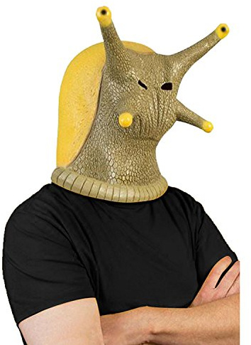 Novelty Halloween Costume Party Latex Head Mask Snail Full Face Mask
