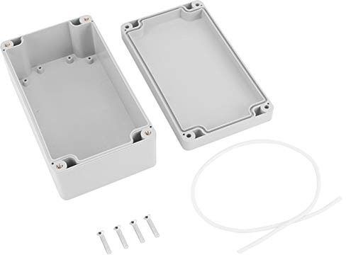 Joyzan Boîte Jonction Anti Poussière, Boîtier Projet Étanche IP65 électronique Plastique ABS Alimentation Boîte Derivation Connexion de Câbe Distribution Couvercle Connecteur Fil Connexion Câblage