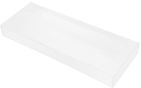 TOPBATHY Acryl Tastaturabdeckung Transparent Staubschutz FüR Mechanische Und Computer Tastaturen 47.5X17.5Cm Wasserdichter Schutz Ideal FüR Zuhause Und BüRo