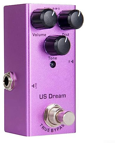 Tragbare Gitarre Effektpedal Distortion Delay Chorus Tremolo Digital Overdrive