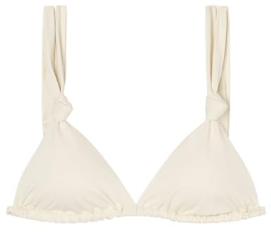 Women'secret Top Bikini Tropique, Parte Superior de Bikini Mujer, Cream, 85B