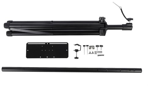 Dartscheiben-Stativständer Höhe Edelstahl-Dartscheibenständer Hochleistungs-Stativständer mit Einfacher Montage und Transport für Gaming-Sessions