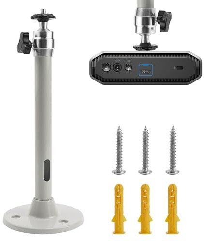 FSWWSF Support de Projecteur Plafond Universel - Rotation à 90° 360° Mural et Plafond - Mini Projecteur - Aluminium