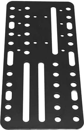 Phefop Soporte de Montaje en Escritorio para Freno de Mano USB, Placa Adaptadora Ajustable con Múltiples Orificios para Palanca de Cambios SIM Racing, Compatible con G25 G27 G29 T500