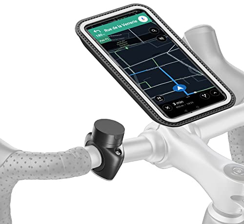 Shapeheart Support Téléphone Vélo avec Pochette Magnétique Détachable Pro