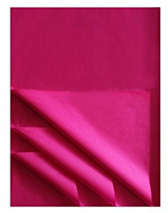Carte Dozio - Carta Velina Fucsia - 50 Fogli a Conf. - F.to cm 76x100-21 gr/mq