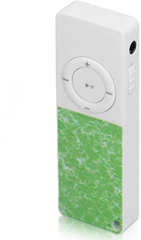 Slim Multifunción HiFi Sonido sin Pérdida 64GB Reproductor MP3 para los Amantes de la Música (Verde)