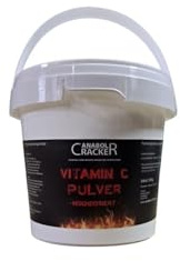 Vitamin C Pulver 500g - Reine Ascorbinsäure, Hochdosiert ohne Zusätze/Immunsystem stärken/Vitamin C erhöht die Eisenaufnahme