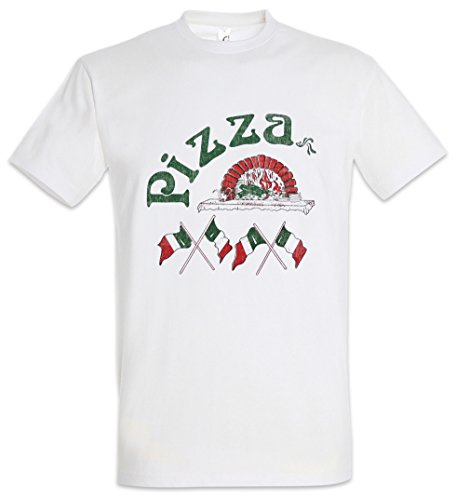 Urban Backwoods pizza-symbol män t-shirt