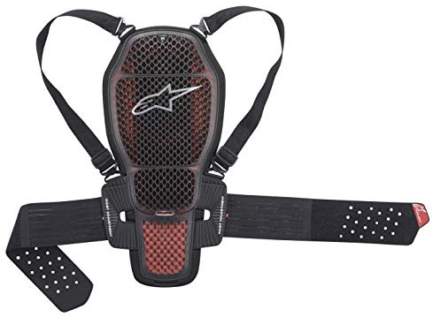 Alpinestars Nucleon Kr-1 Cell trasparente, rosso fumo/nero, M