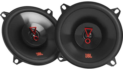 JBL Stage3 527F 2-Wege Auto Lautsprecher Set von Harman Kardon - 200 Watt Autolautsprecher - 2 stück Car HiFi Box groß 13cm - 130mm - 5,25 Zoll ohne Grille Abdeckung