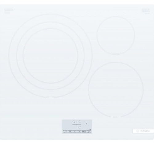 Bosch - Placa de inducción, 60 cm, Serie 4, Función Sprint, Blanco, PID612BB1E