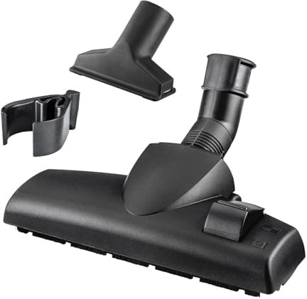 Kärcher Haushaltsset, 1 umschaltbare Bodendüse für Teppich- und Hartböden, 1 Polsterdüse, 1 Parkclip (nur für WD-Sauger), Original-Zubehör für Kärcher WD Nass-/Trockensauger und SE Waschsauger