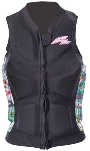 F2 Damen Prallschutz Weste Wake & Sup Weste S Schwarz 2024/25